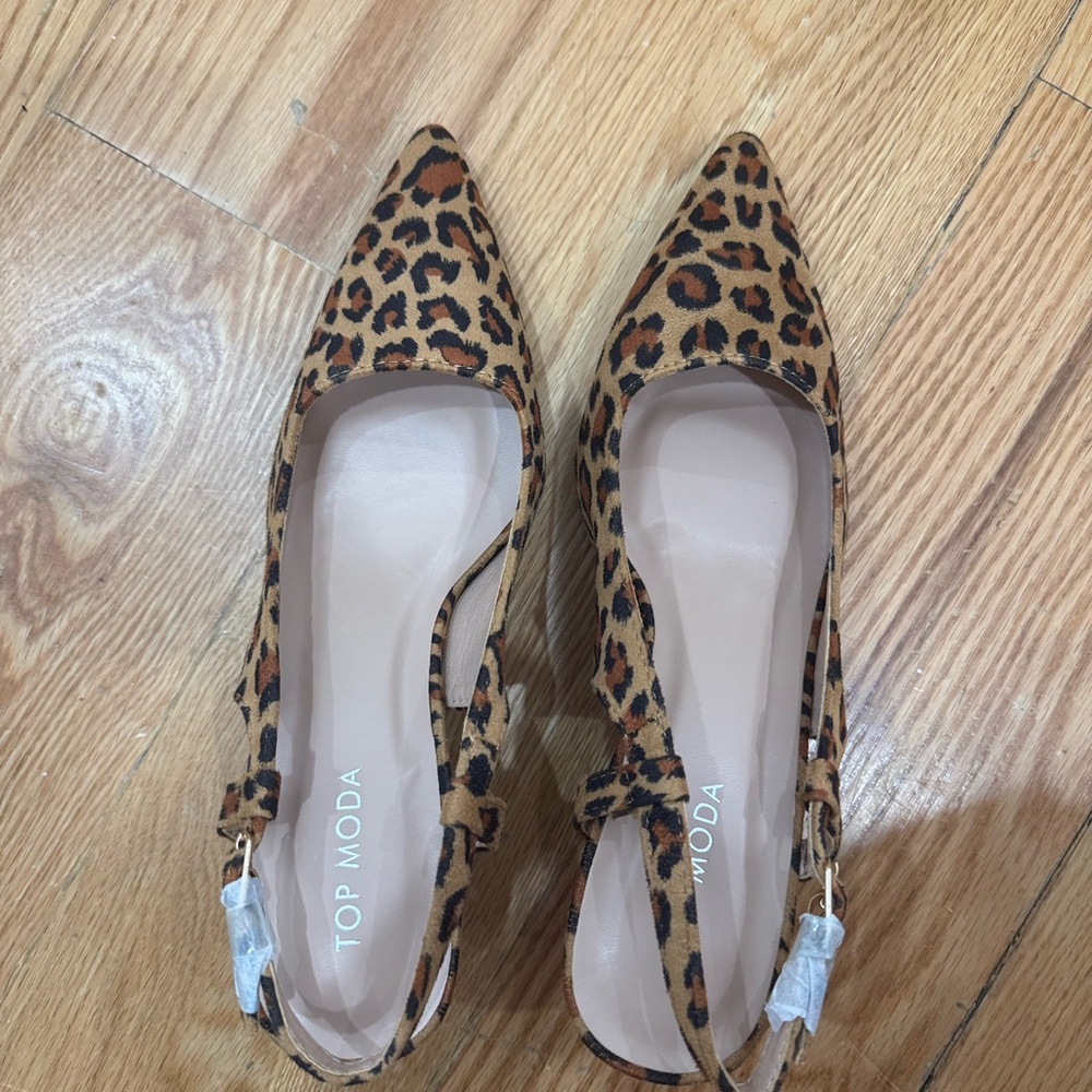 Top Moda Leopard Print Women's Shoes